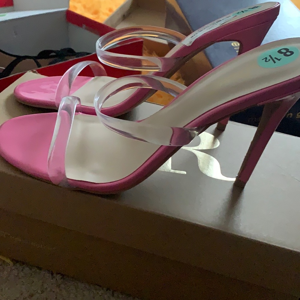 Pink heels
